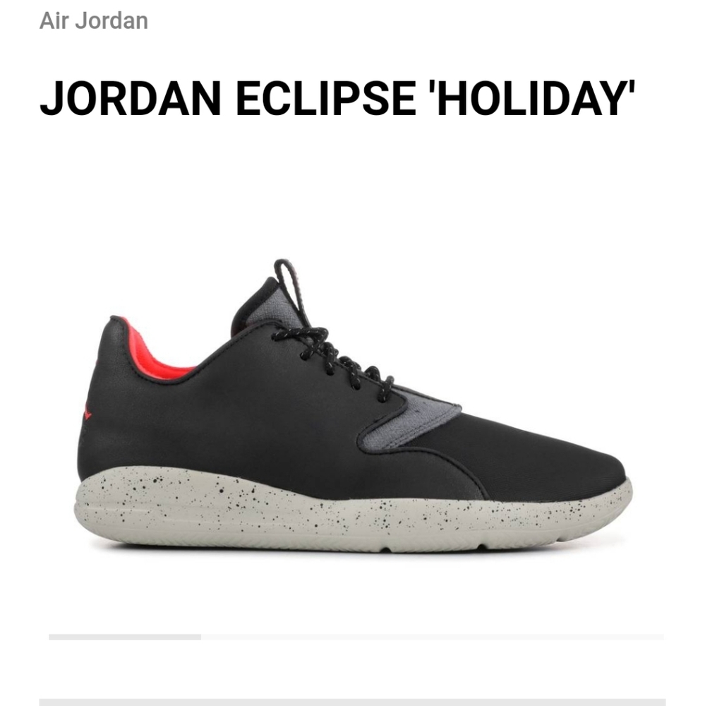Men's Jordan Eclipse 'Holiday' Size 9